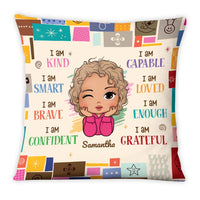 Personalized Gift For Granddaughter  I Am Kind Pillow 23294 thumb 1