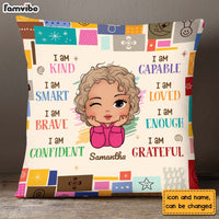 Personalized Gift For Granddaughter  I Am Kind Pillow 23294 thumb 1