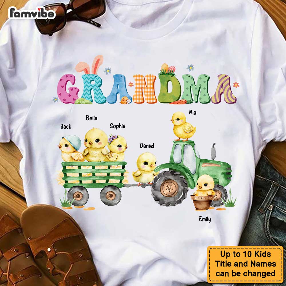 Personalized Gift for Grandma Shirt 23295 Primary Mockup