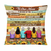 Personalized Gift For Mom Sunflower Pillow 23297 thumb 1