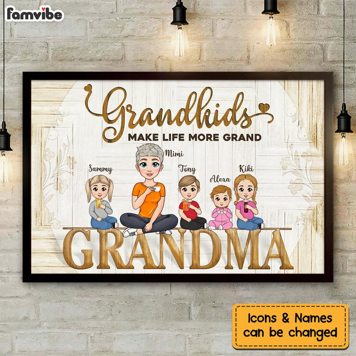 Personalized Gift for Grandma Poster 23298 1