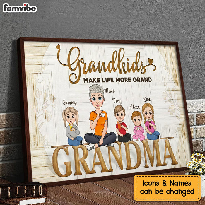 Personalized Gift for Grandma Poster 23298 1