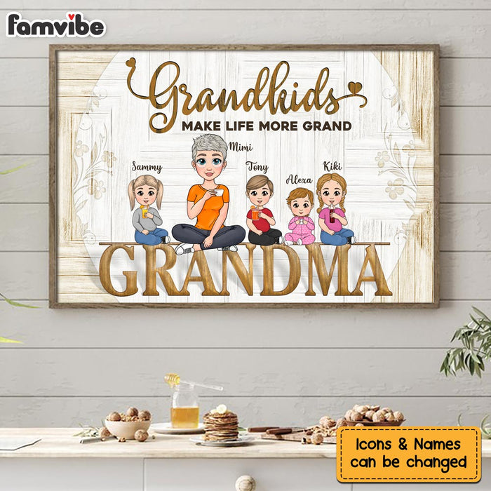 Personalized Gift for Grandma Poster 23298 1