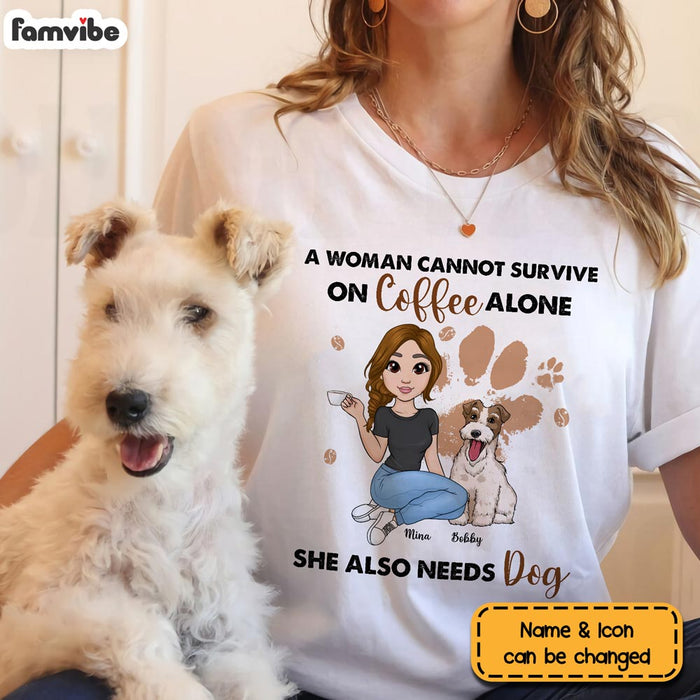 Personalized Gift for Dog Mom Shirt - Hoodie - Sweatshirt 23299 1