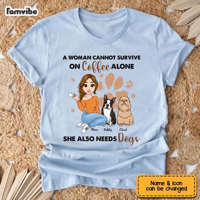 Personalized Gift for Dog Mom Shirt - Hoodie - Sweatshirt 23299 1