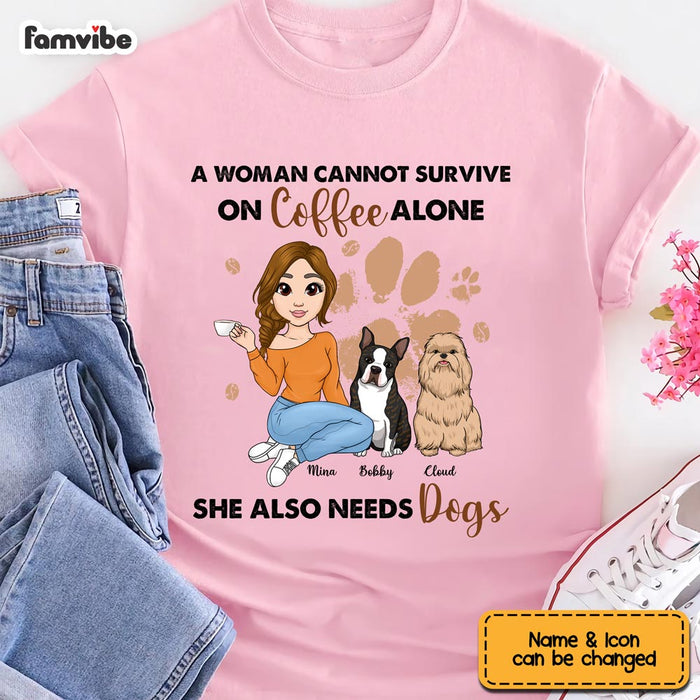 Personalized Gift for Dog Mom Shirt - Hoodie - Sweatshirt 23299 1