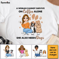 Personalized Gift for Dog Mom Shirt - Hoodie - Sweatshirt 23299 thumb 1