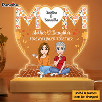 Personalized Gift Mother And Daughter Plaque LED Lamp Night Light 23302 thumb 1