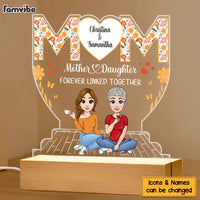 Personalized Gift Mother And Daughter Plaque LED Lamp Night Light 23302 thumb 1