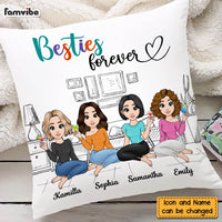 Personalized Gift Friends Forever Pillow 23155 thumb 1