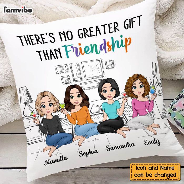 Personalized Gift Friends Forever Pillow 23155 1