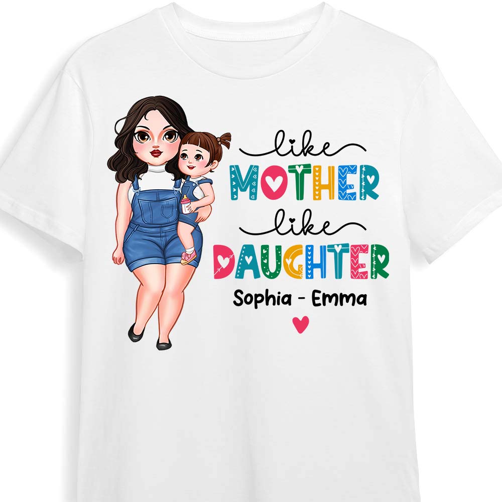 Personalized Like Mother Like Daughter Shirt 23310 Primary Mockup