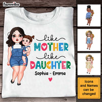 Personalized Like Mother Like Daughter Shirt - Hoodie - Sweatshirt 23310 thumb 1