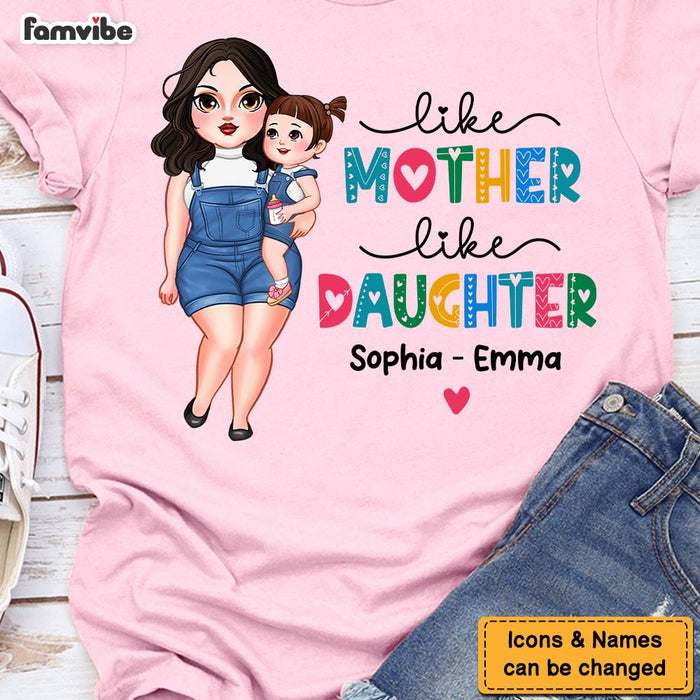 Personalized Like Mother Like Daughter Shirt - Hoodie - Sweatshirt 23310 1
