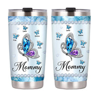 Personalized Gift For Mom Butterfly Steel Tumbler 23317 thumb 1