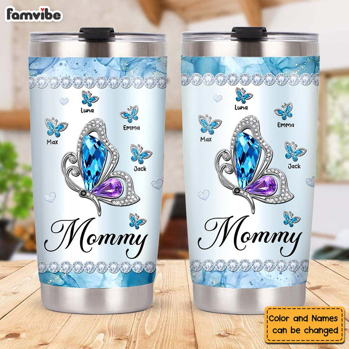 Personalized Gift For Mom Butterfly Steel Tumbler 23317 1