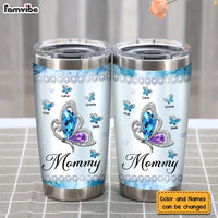 Personalized Gift For Mom Butterfly Steel Tumbler 23317 thumb 1