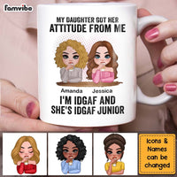 Personalized Gift From Daughter To Mom Mug 23318 thumb 1