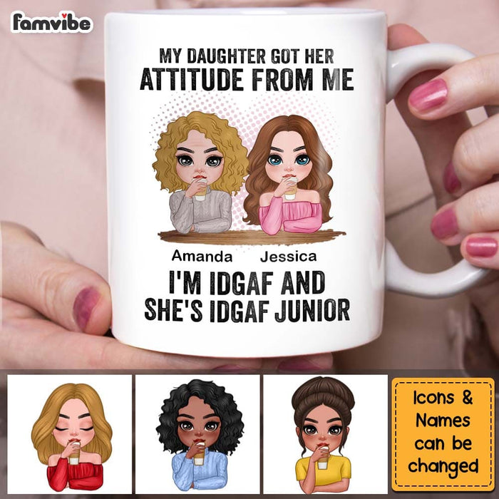 Personalized Gift From Daughter To Mom Mug 23318 1