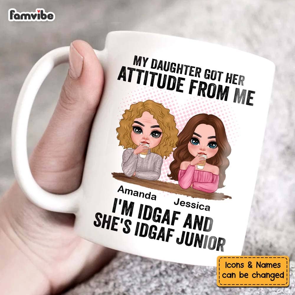 Personalized Gift From Daughter To Mom Mug 23318 Primary Mockup