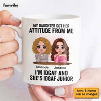 Personalized Gift From Daughter To Mom Mug 23318 thumb 1