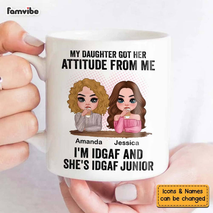 Personalized Gift From Daughter To Mom Mug 23318 1