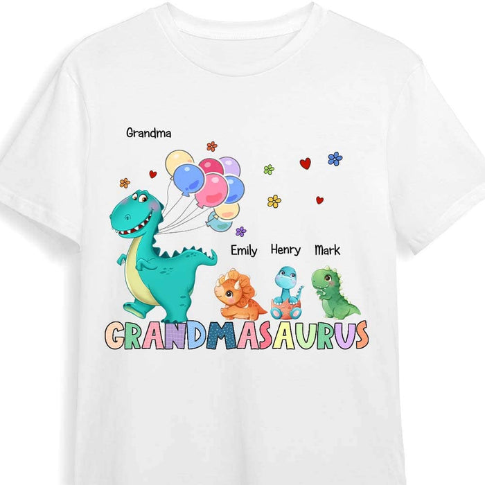 Personalized Grandmasaurus Colorful Heart Shirt - Hoodie - Sweatshirt 23322 1