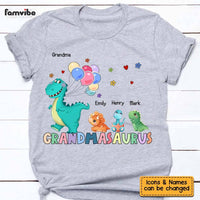 Personalized Grandmasaurus Colorful Heart Shirt - Hoodie - Sweatshirt 23322 thumb 1