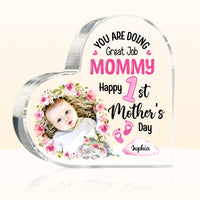 Personalized You Are Doing Great Job Mommy Acrylic Plaque 23323 thumb 1