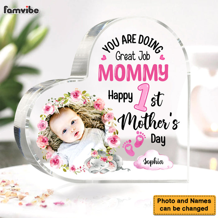 Personalized You Are Doing Great Job Mommy Acrylic Plaque 23323 1