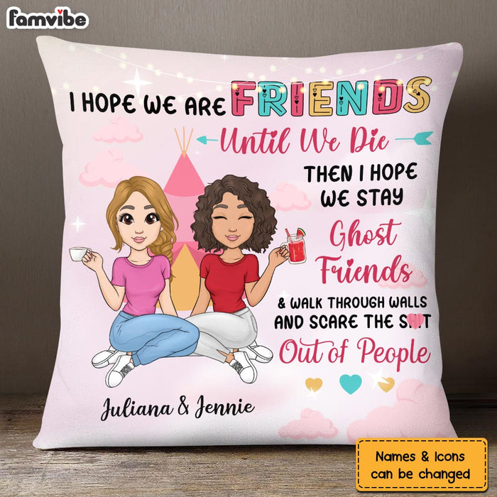 Personalized Young Friends Sisters Pillow 23324 1