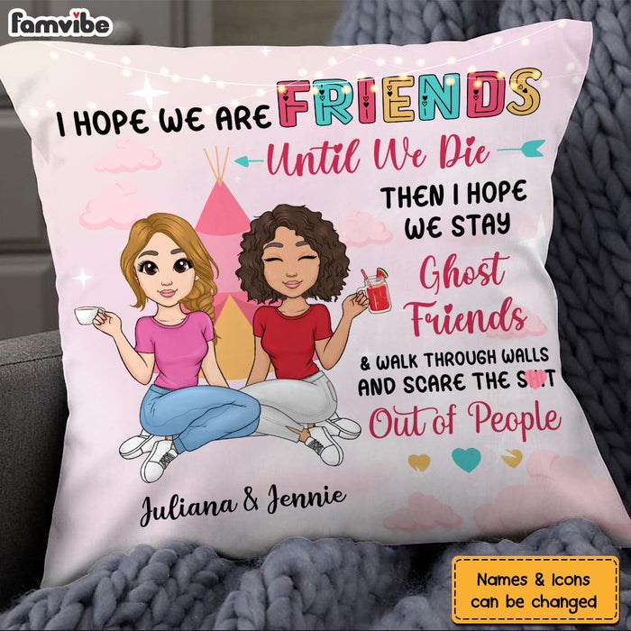 Personalized Young Friends Sisters Pillow 23324 1