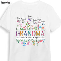 Personalized Love Gift for Grandma Shirt - Hoodie - Sweatshirt 23326 thumb 1