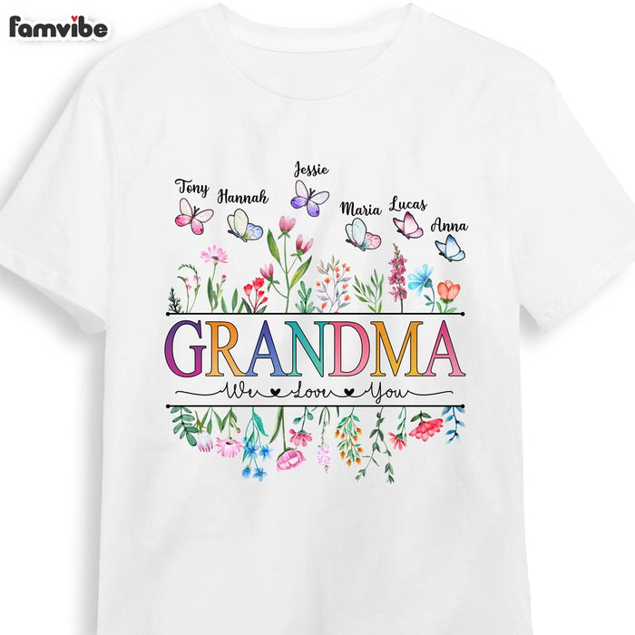Personalized Love Gift for Grandma Shirt - Hoodie - Sweatshirt 23326 1