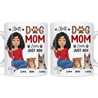 Personalized Gift for Dog Mom Mug 23329 thumb 1