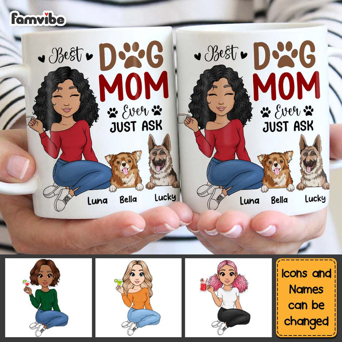Personalized Gift for Dog Mom Mug 23329 1