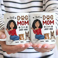 Personalized Gift for Dog Mom Mug 23329 thumb 1