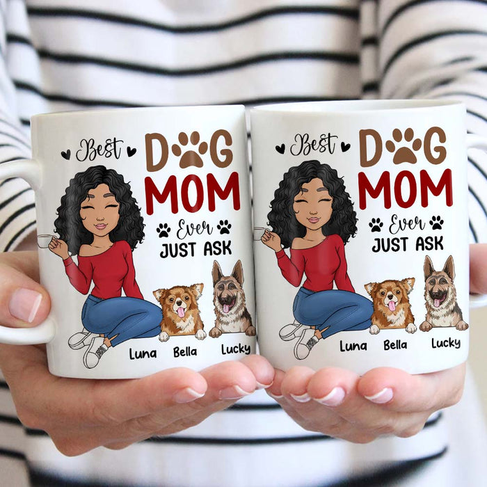 Personalized Gift for Dog Mom Mug 23329 1