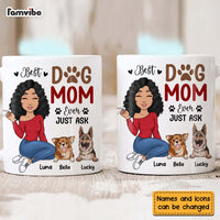 Personalized Gift for Dog Mom Mug 23329 thumb 1