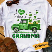 Personalized Grandma Patrick's Day T Shirt FB151 30O34 thumb 1