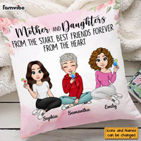 Personalized Gift Mother And Daughter Pillow 23332 thumb 1