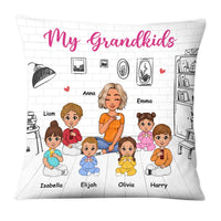 Personalized Gift For Grandma My Grandkids 2023 Pillow 23334 thumb 1