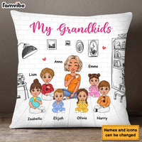 Personalized Gift For Grandma My Grandkids 2023 Pillow 23334 thumb 1
