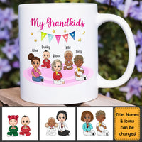 Personalized Gift For Grandma My Grandkids Mug 23339 thumb 1