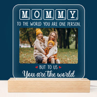 Personalized Gift for Mommy Plaque LED Lamp Night Light 23342 thumb 1