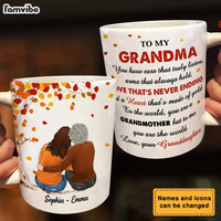 Personalized To My Grandma You Are The World Mug 23347 thumb 1
