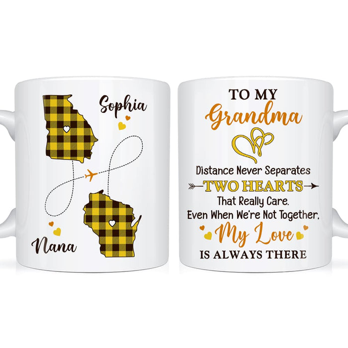 Personalized To My Grandma Mug 23348 1