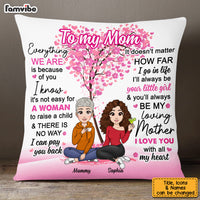 Personalized Gift For Mom From Little Girl Pillow 23350 thumb 1