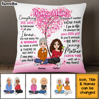 Personalized Gift For Mom From Little Girl Pillow 23350 thumb 1
