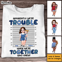 Personalized Mom And Baby Trouble Together Shirt - Hoodie - Sweatshirt 23351 thumb 1